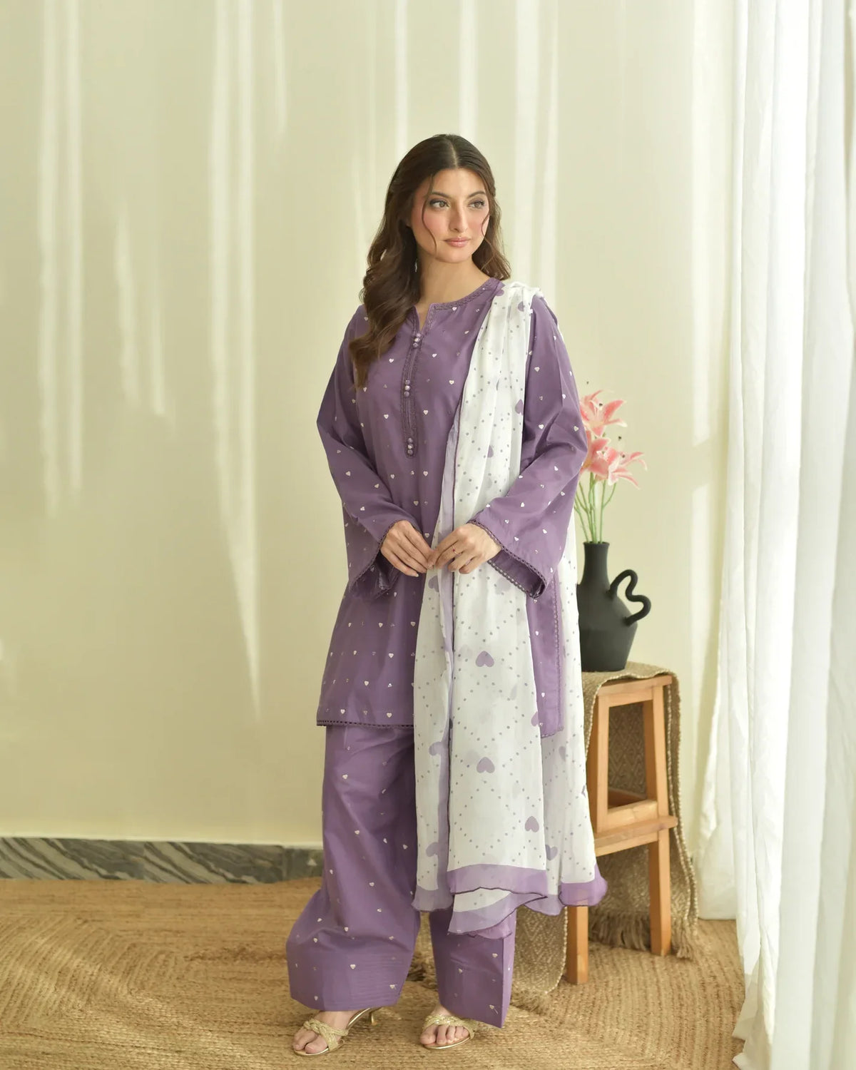 Miraal printed cotton 3-piece by NAAZPOSH