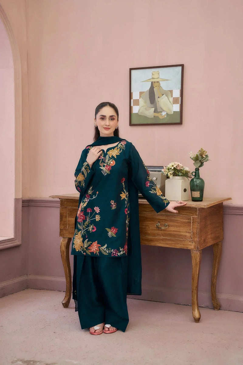 Amal | Embroidered Cotton 2-Piece