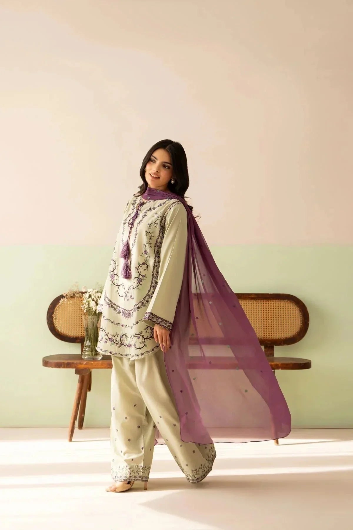 Nafayal cotton 3-piece by NAAZPOSH
