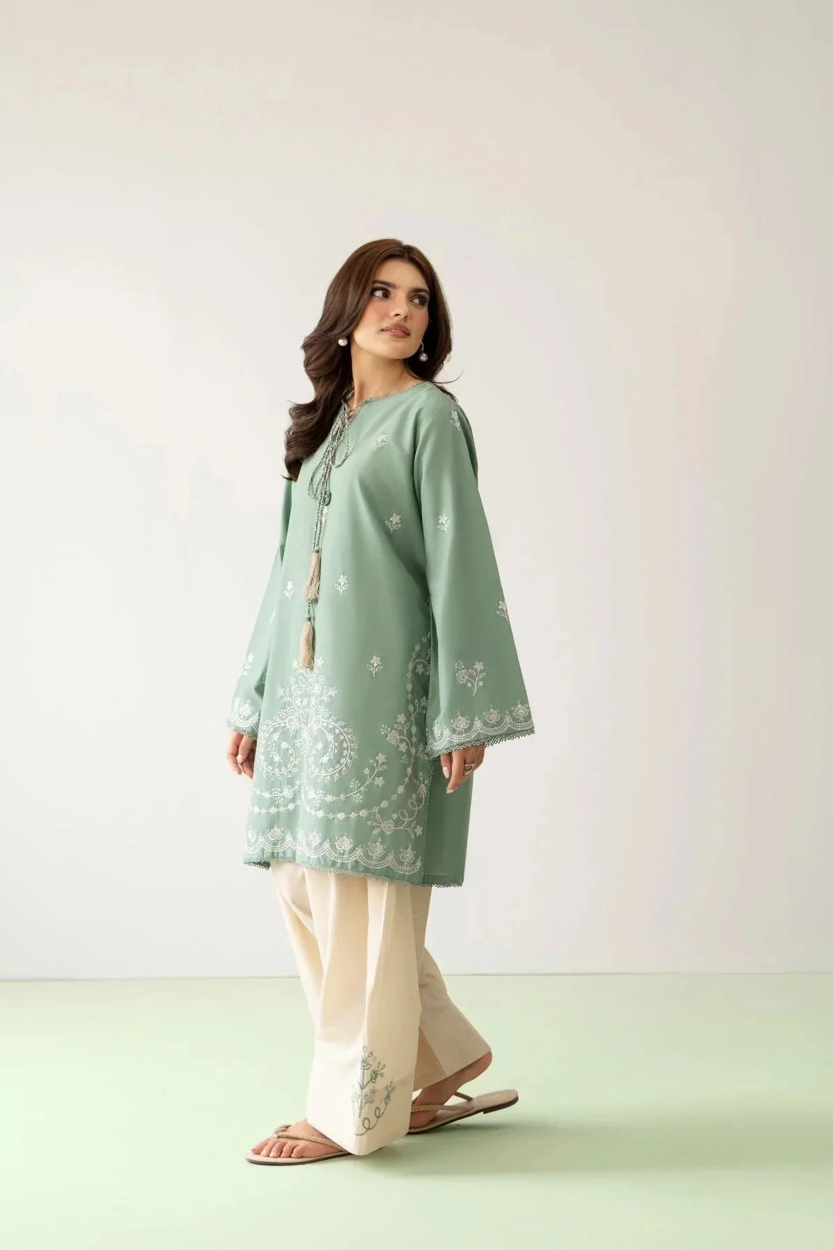 Meeru cotton stitched suit by NAAZPOSH