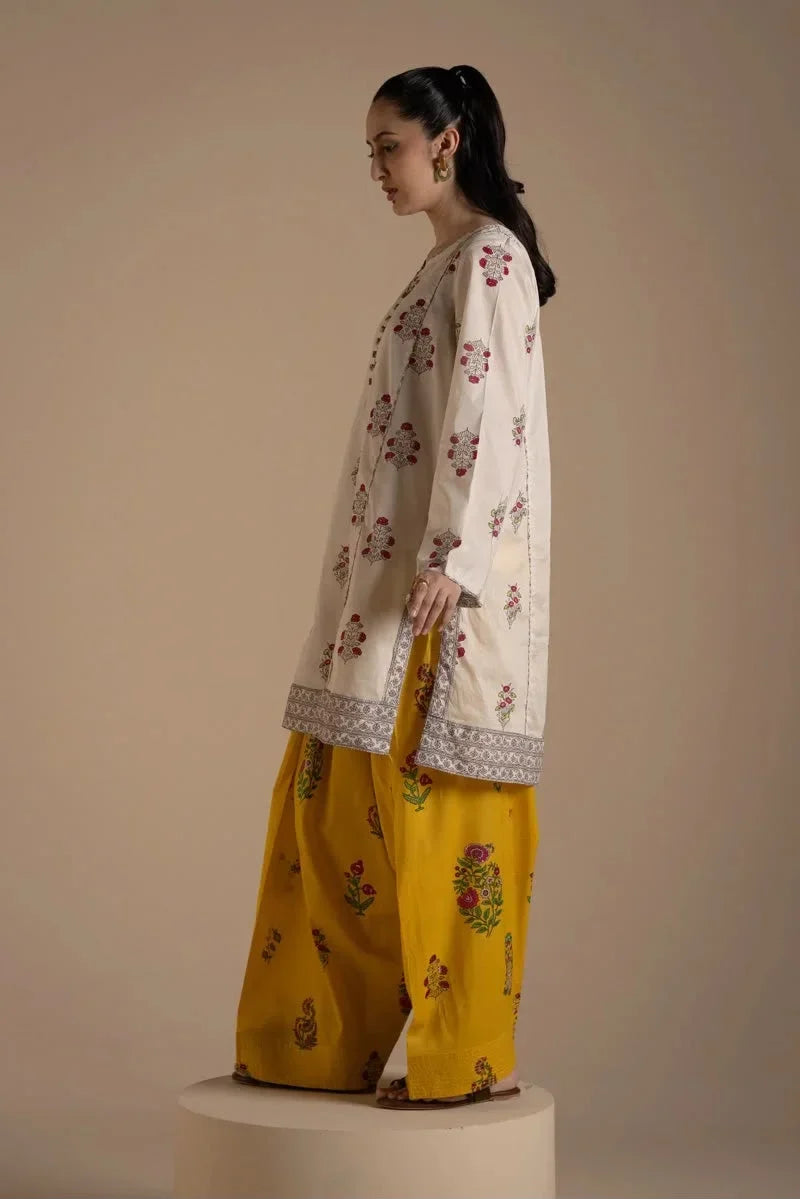 Deyar cotton stitched suit by NAAZPOSH