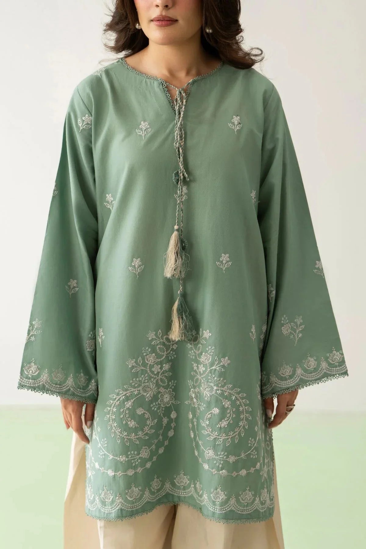 Meeru cotton stitched suit by NAAZPOSH