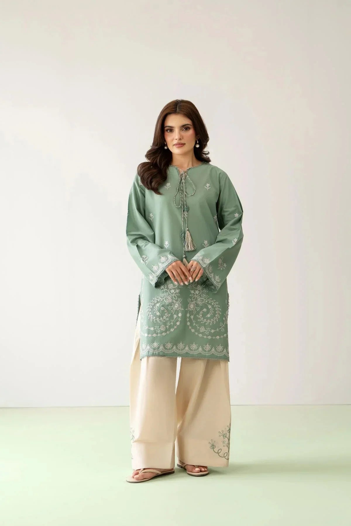 Meeru cotton stitched suit by NAAZPOSH