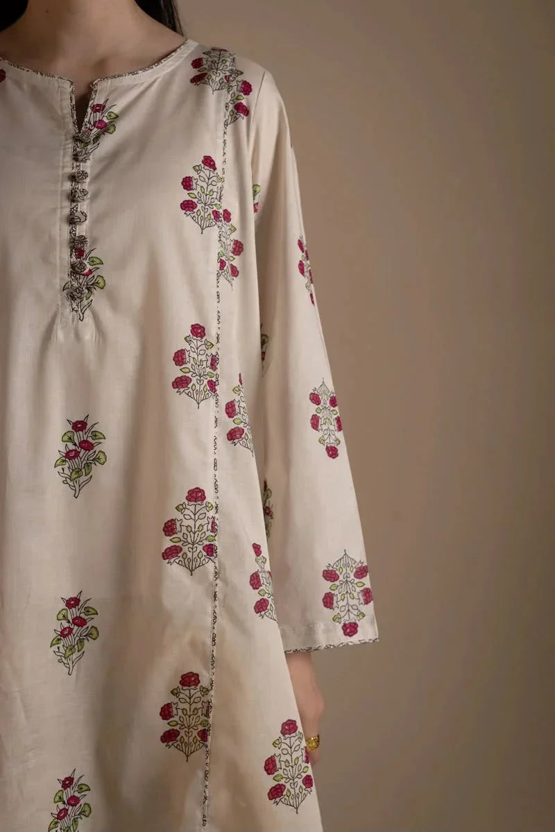 Deyar cotton stitched suit by NAAZPOSH