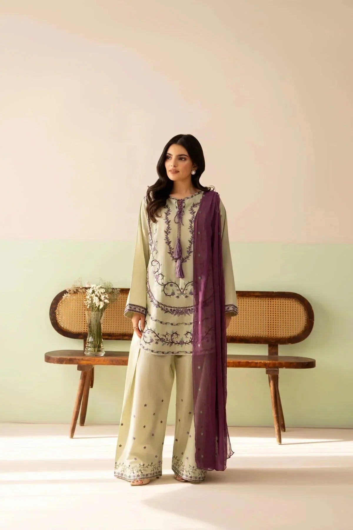 Nafayal cotton 3-piece by NAAZPOSH