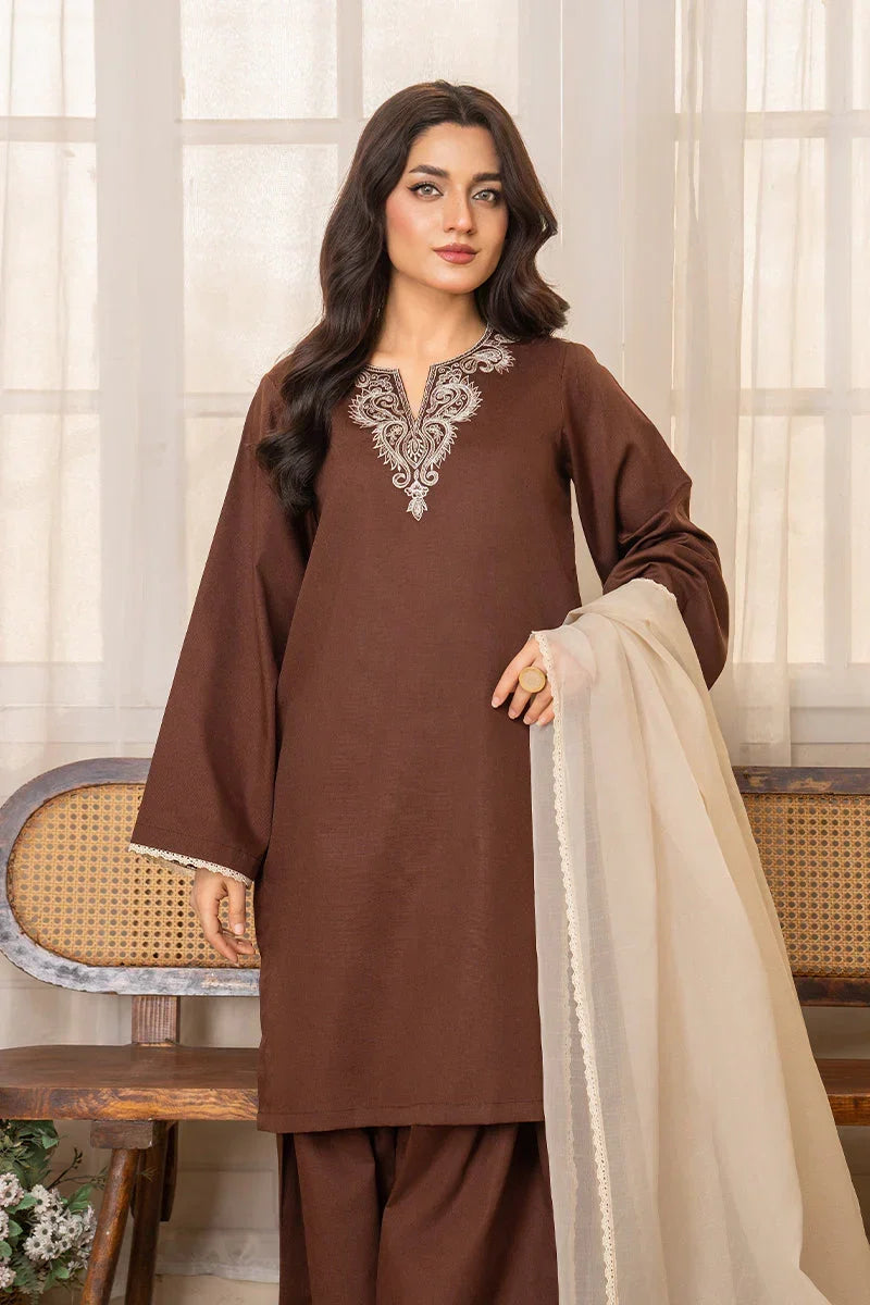 Natasha embroidered cotton 2-piece by NAAZPOSH