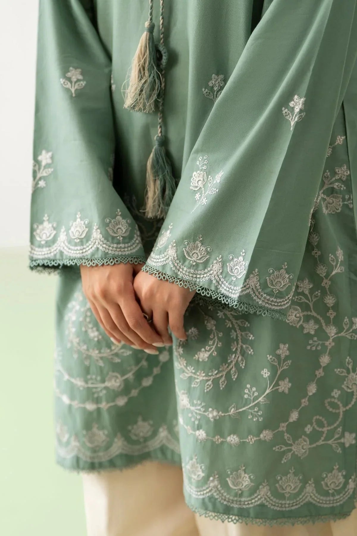 Meeru cotton stitched suit by NAAZPOSH