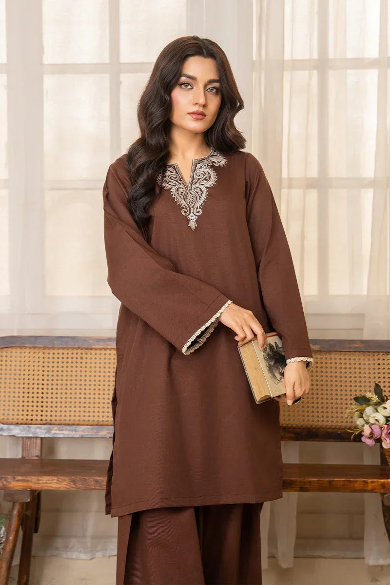 Natasha embroidered cotton 2-piece by NAAZPOSH
