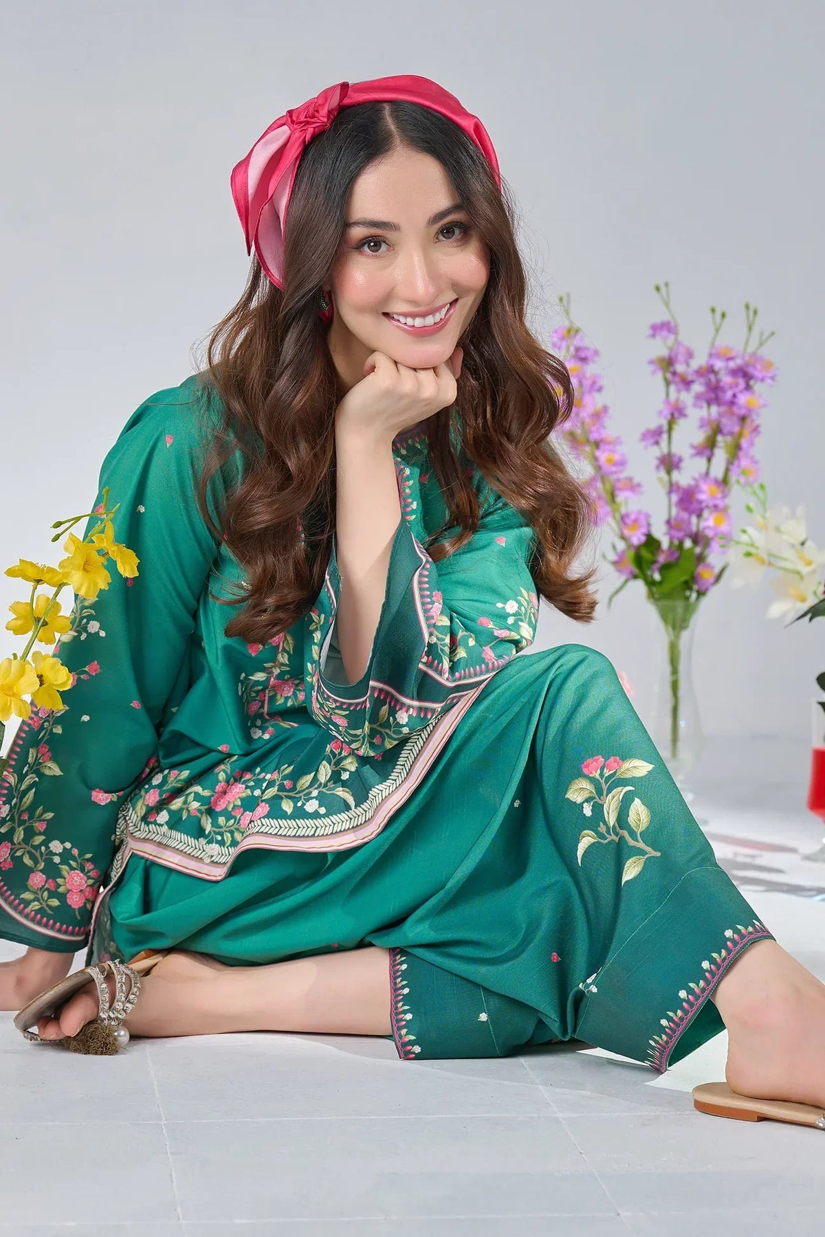 Naqoosh raw silk 2-piece by NAAZPOSH