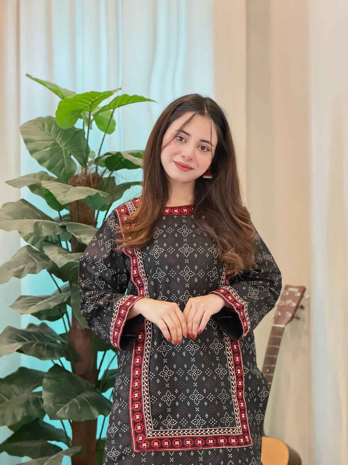 Digital Chunri cotton 2-piece by NAAZPOSH