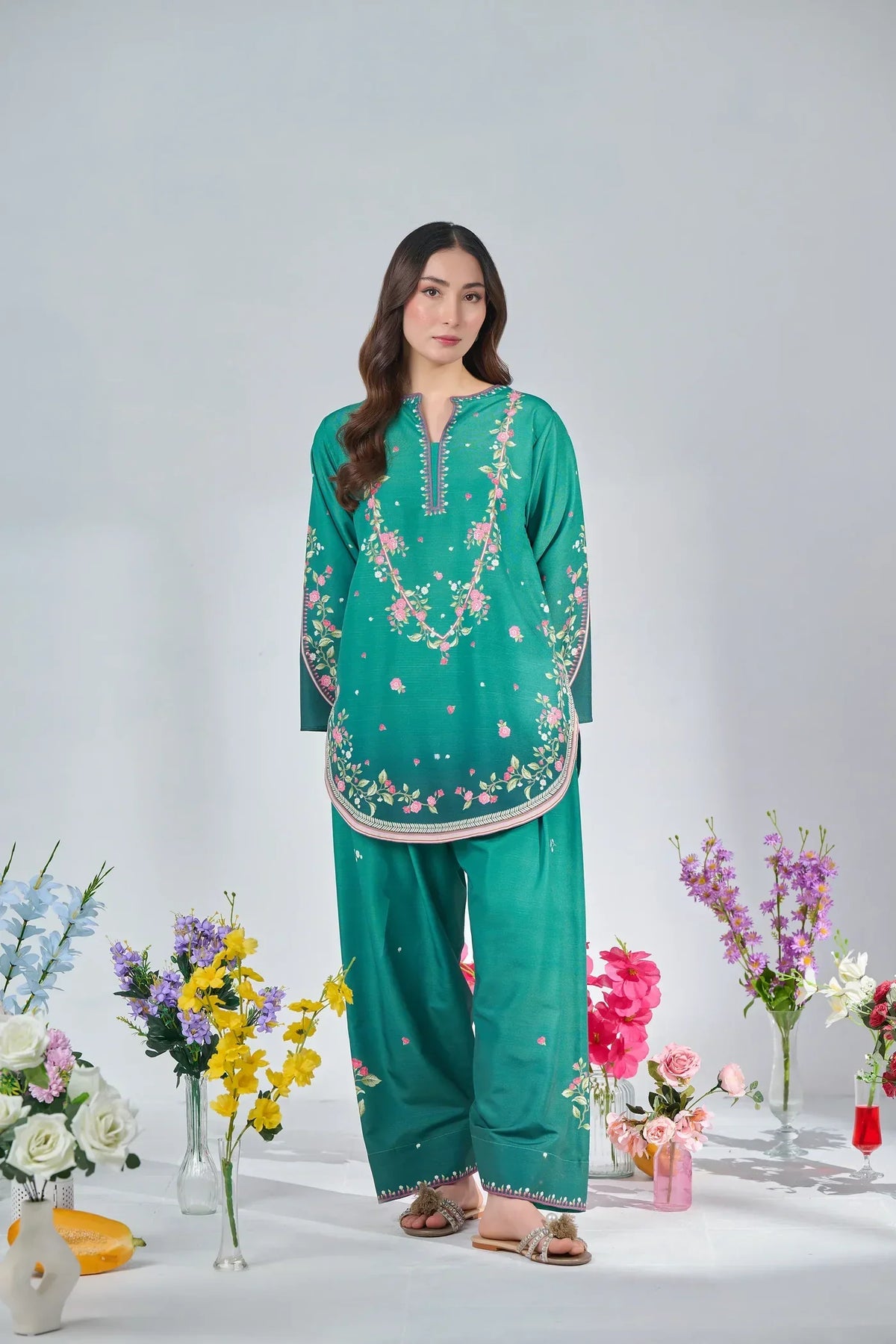 Naqoosh raw silk 2-piece by NAAZPOSH