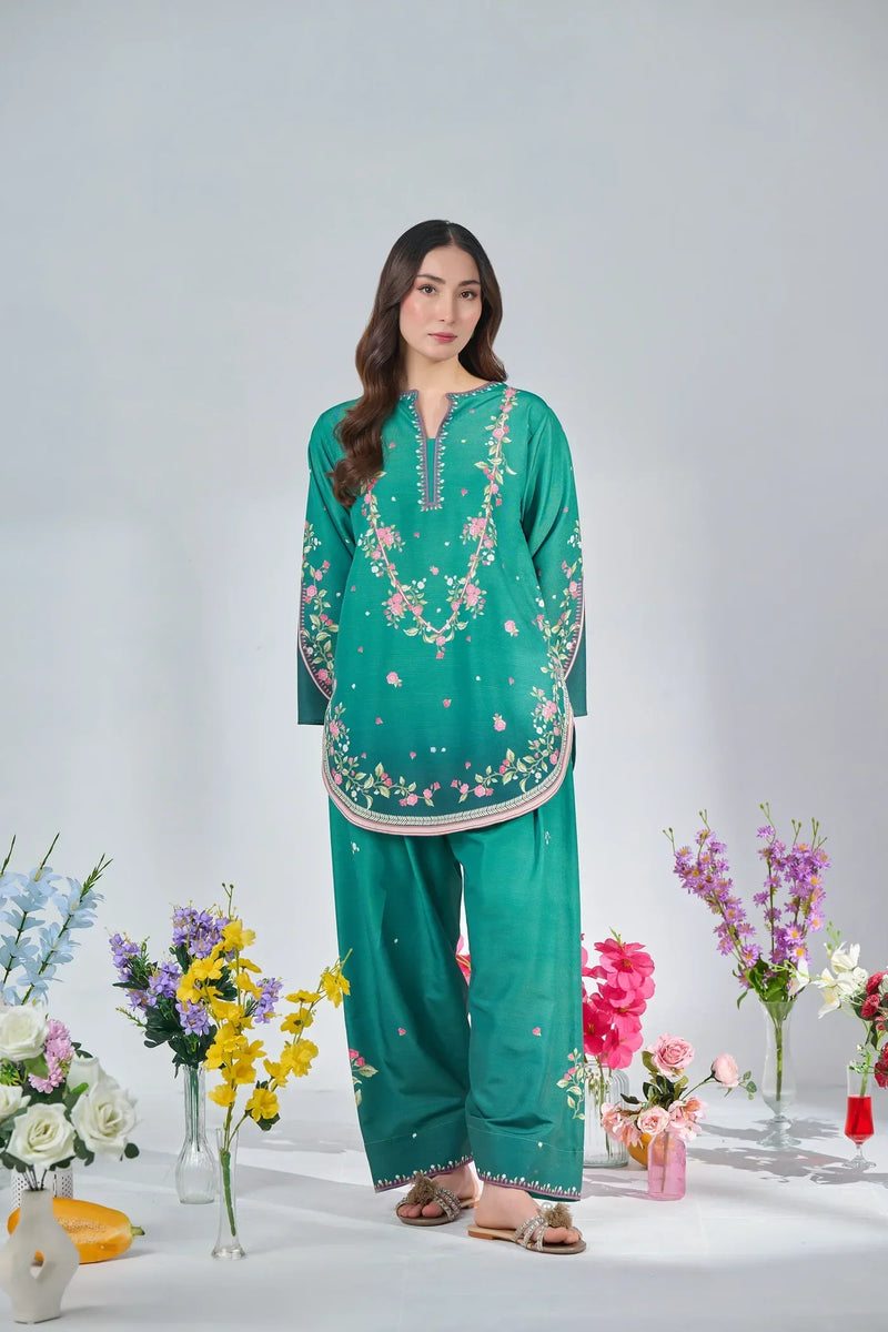 Naqoosh | Raw Silk 2-Piece