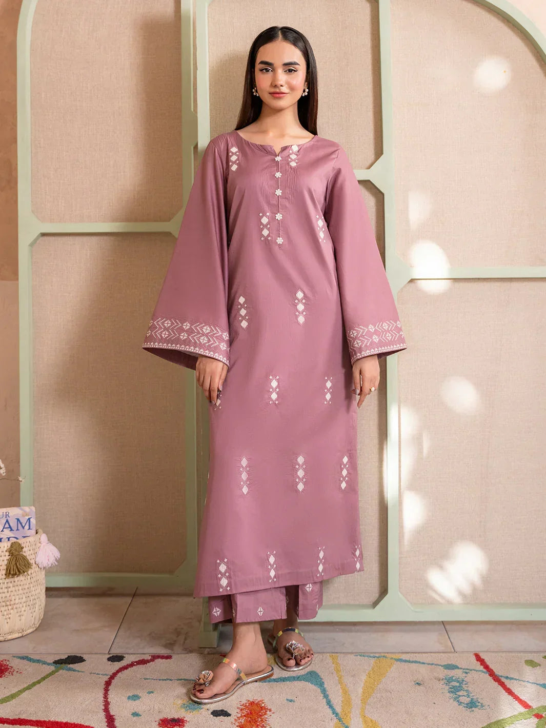 Mahii cotton stitched suit by NAAZPOSH