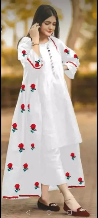 Phoolkari Gown embroidered 3-piece by NAAZPOSH