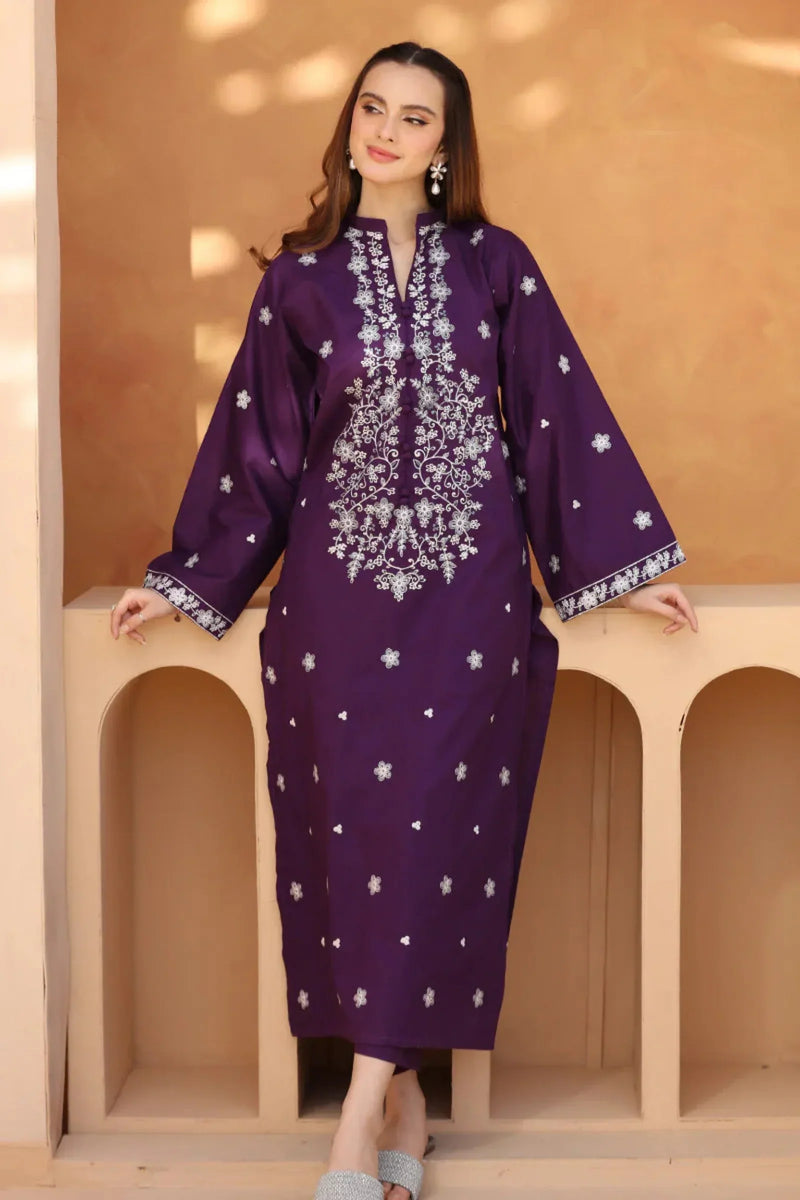 Roman | Embroidered Linen 2-Piece