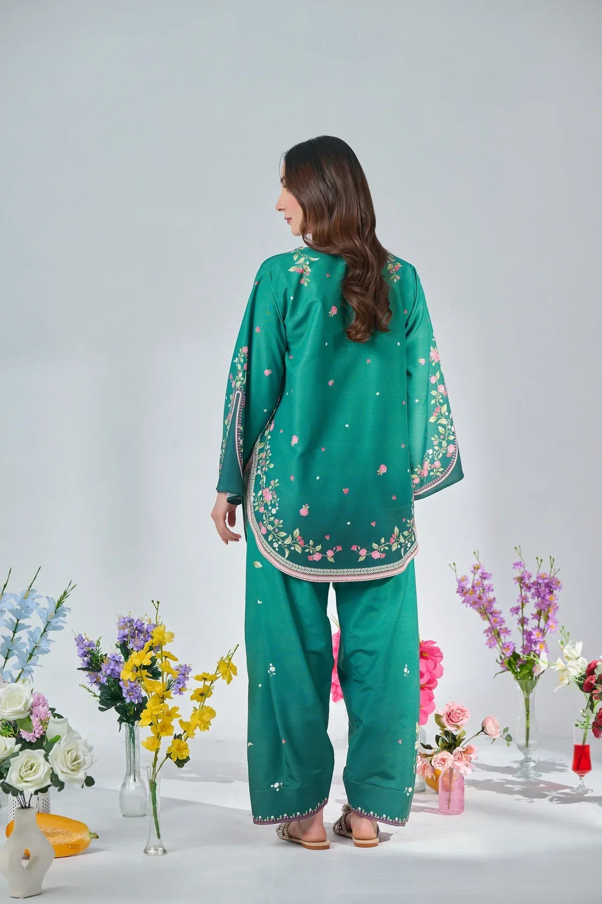 Naqoosh raw silk 2-piece by NAAZPOSH