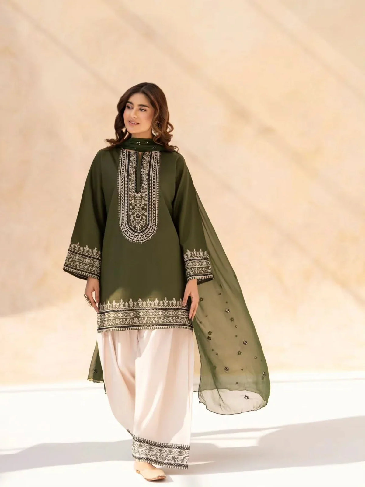 Fiana printed cotton 3-piece by NAAZPOSH