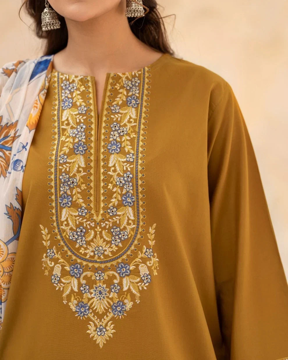 Ezzah cotton 3-piece by NAAZPOSH
