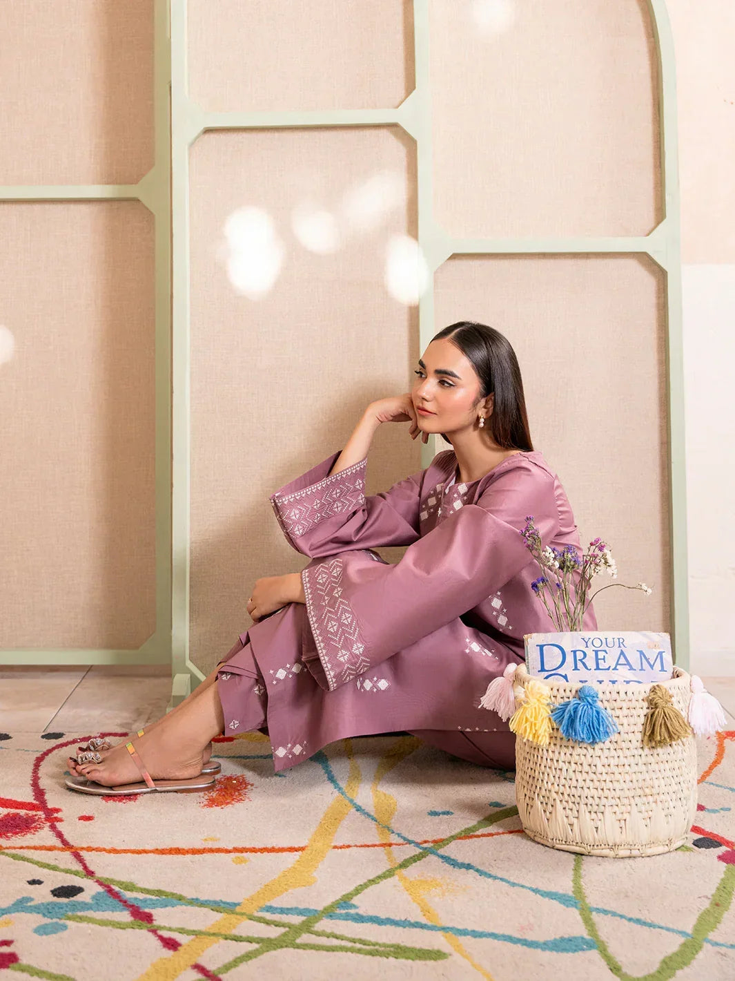 Mahii cotton stitched suit by NAAZPOSH