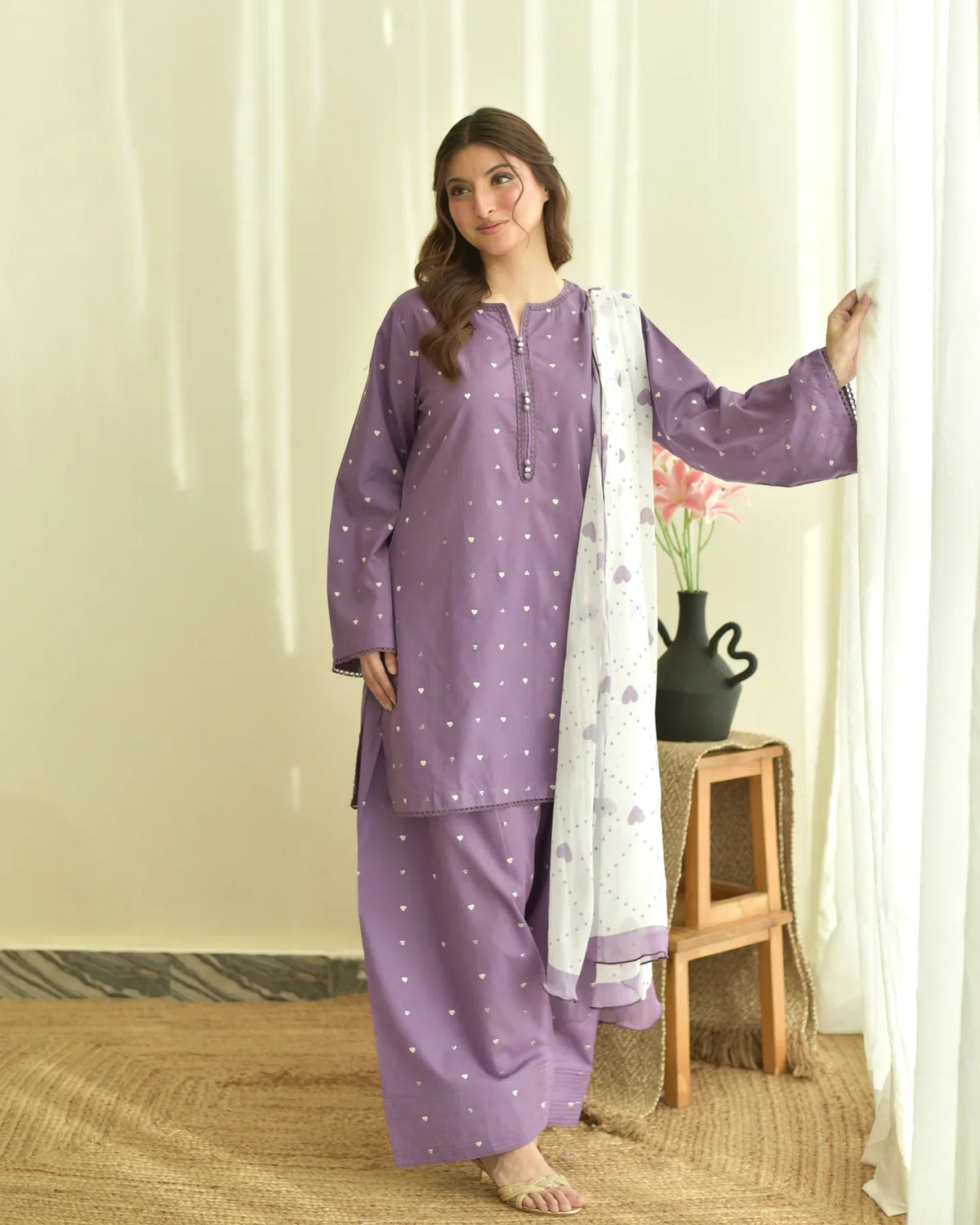 Miraal printed cotton 3-piece by NAAZPOSH