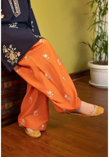 Sleek cotton stitched suit by NAAZPOSH