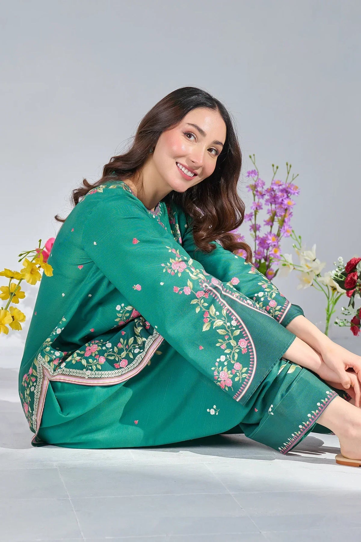 Naqoosh raw silk 2-piece by NAAZPOSH