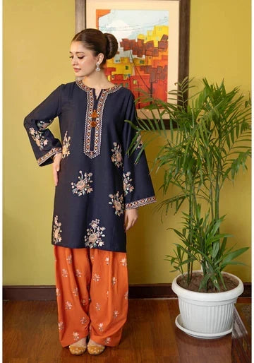 Sleek cotton stitched suit by NAAZPOSH