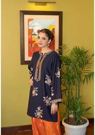 Sleek cotton stitched suit by NAAZPOSH