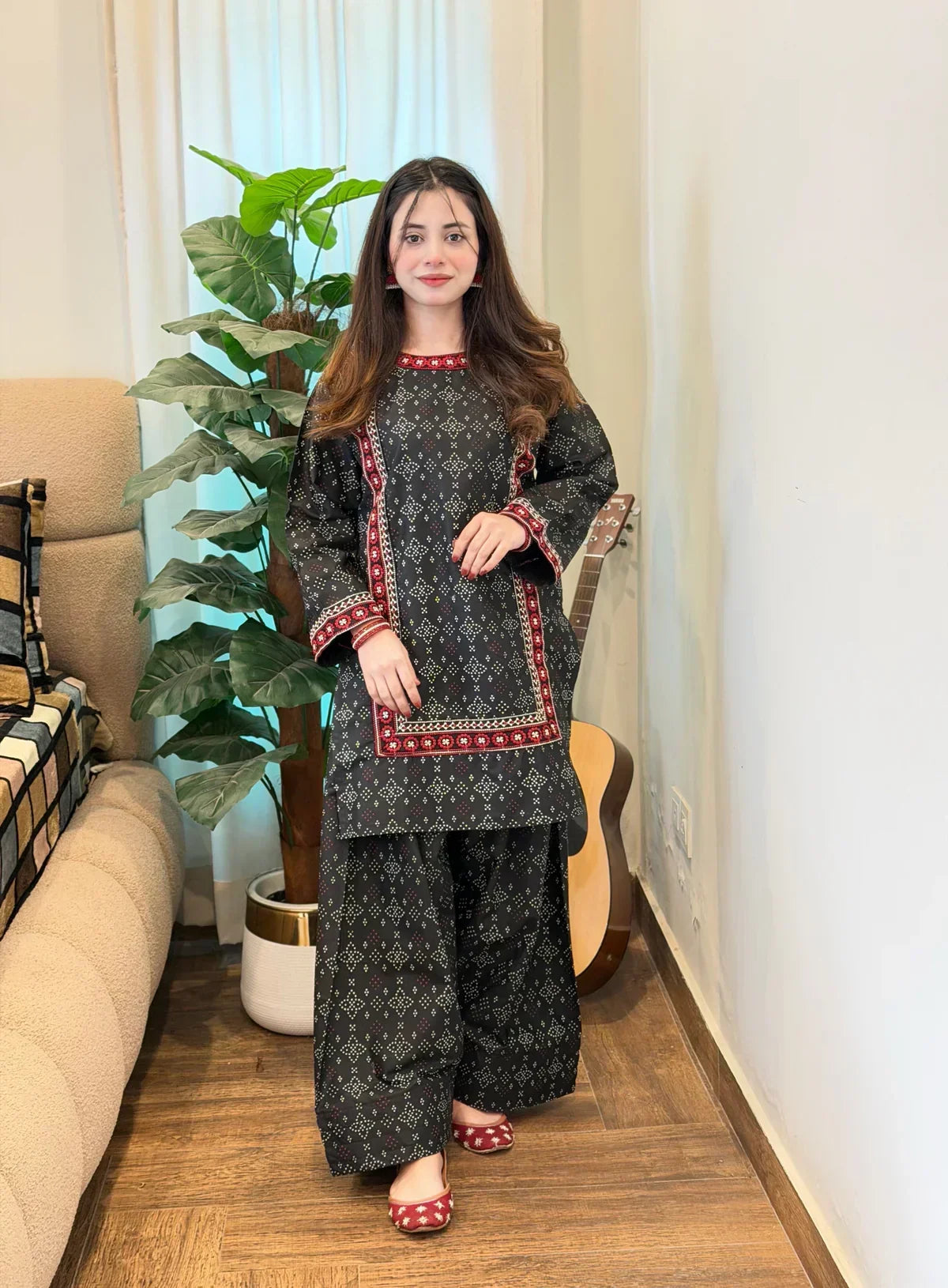 Digital Chunri cotton 2-piece by NAAZPOSH