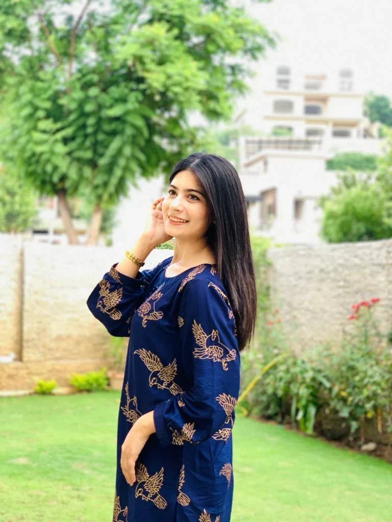 Bird printed lawn 2-piece by NAAZPOSH