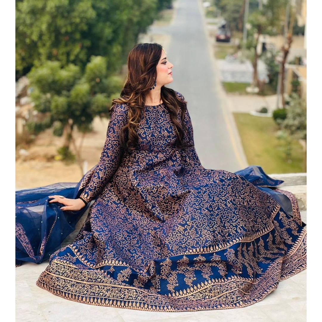 Emire digital silk 3-piece by NAAZPOSH