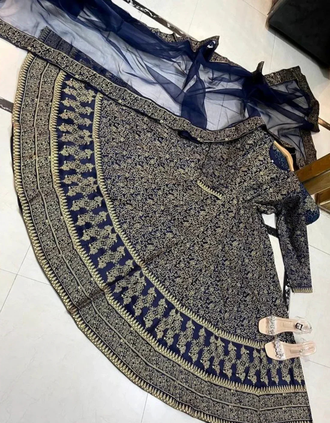 Emire digital silk 3-piece by NAAZPOSH