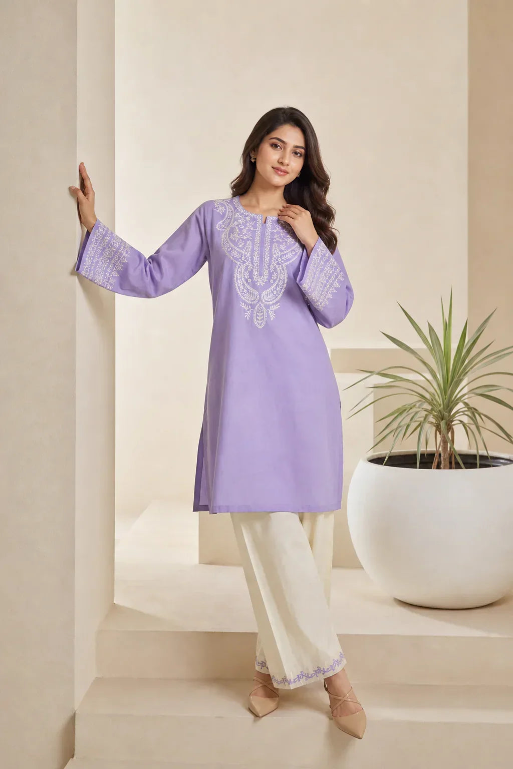 Ruhee printed cotton 3-piece by NAAZPOSH