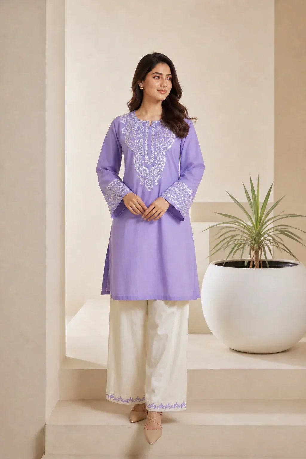 Ruhee printed cotton 3-piece by NAAZPOSH