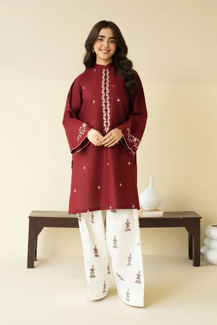 Rehana | Embroidered Cotton 2-Piece