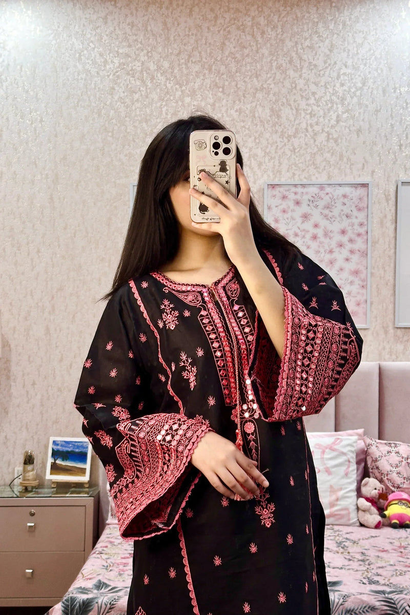 Noor-e-Phulkari | Embroidered Cotton 2-Piece