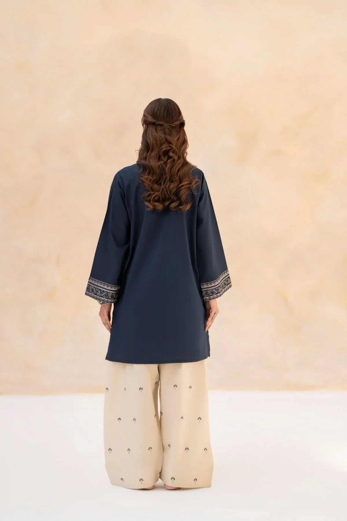 Sunset printed cotton 3-piece by NAAZPOSH