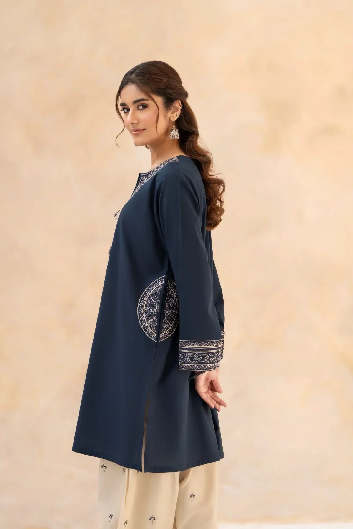 Sunset printed cotton 3-piece by NAAZPOSH