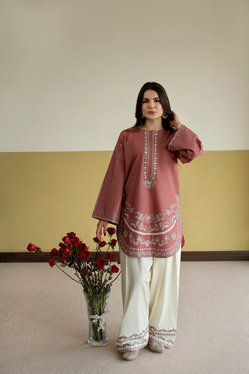 Maheen | Printed Cotton Stitched Suit