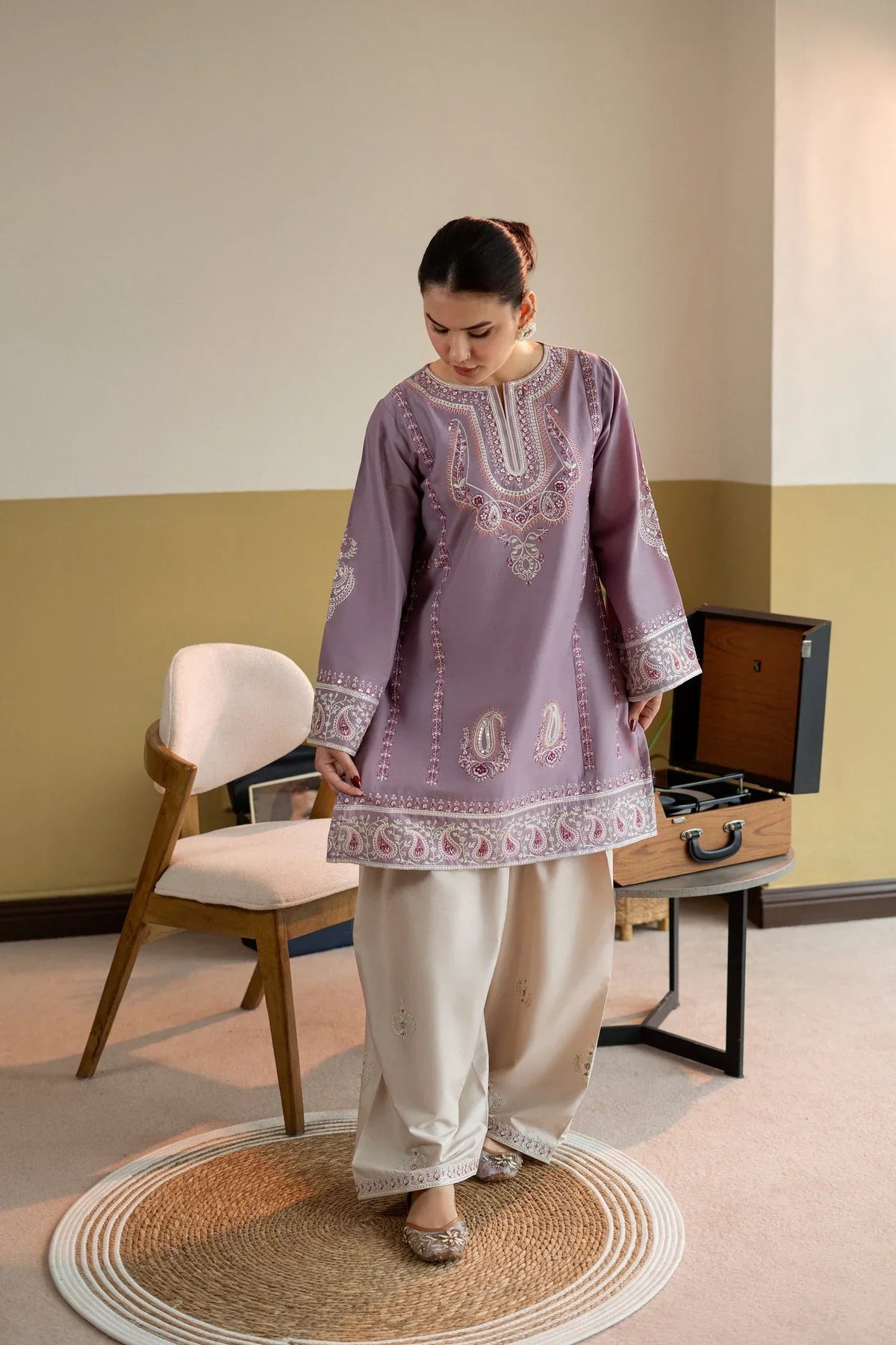 Elsa embroidered lawn 2-piece by NAAZPOSH