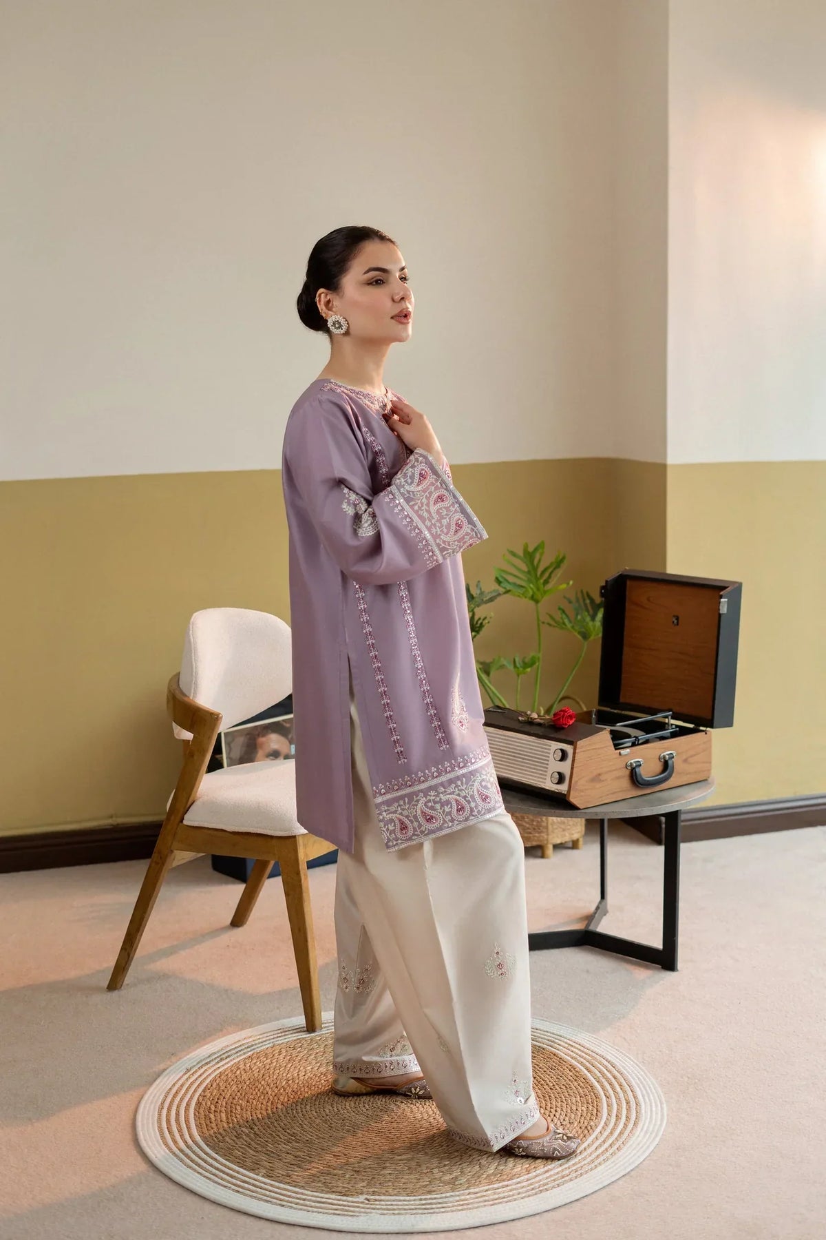 Elsa embroidered lawn 2-piece by NAAZPOSH