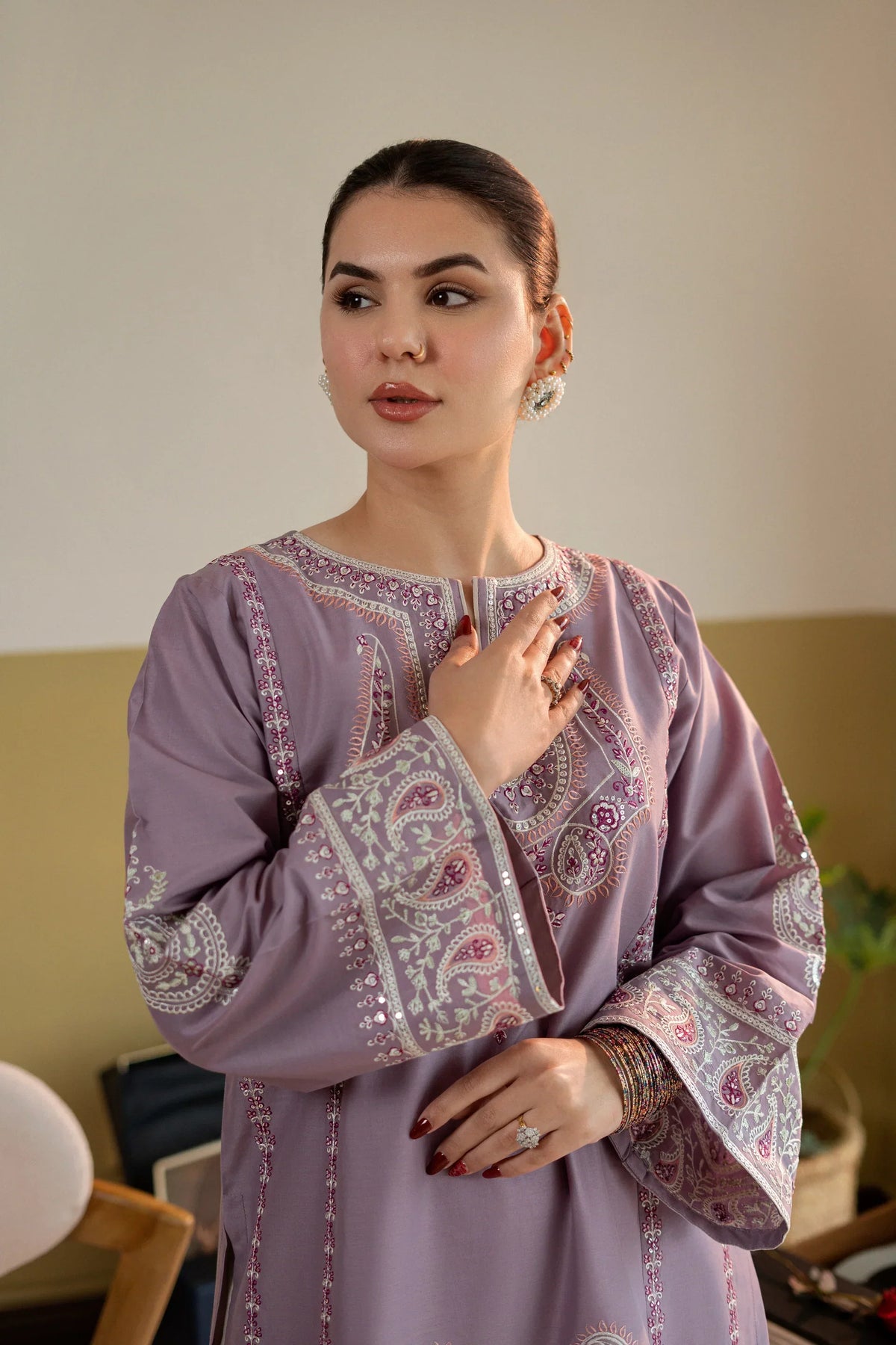 Elsa embroidered lawn 2-piece by NAAZPOSH