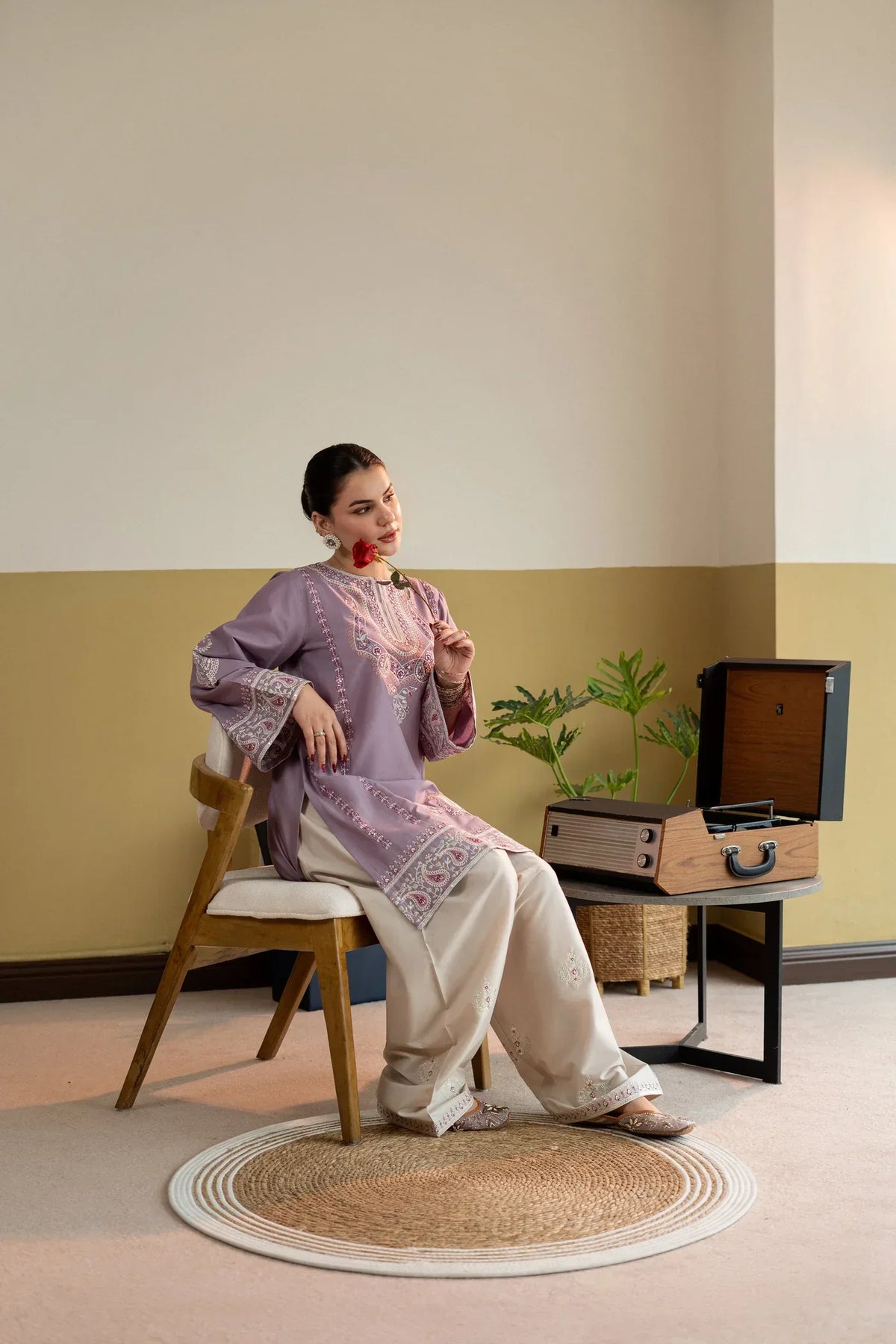 Elsa embroidered lawn 2-piece by NAAZPOSH