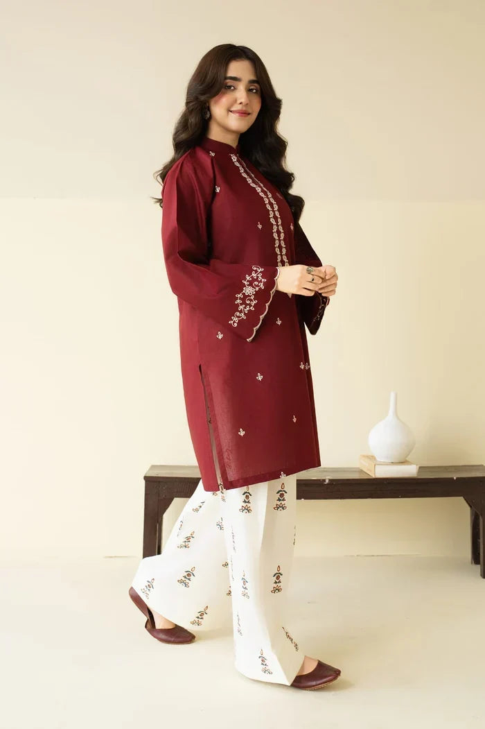 Rehana embroidered cotton 2-piece by NAAZPOSH