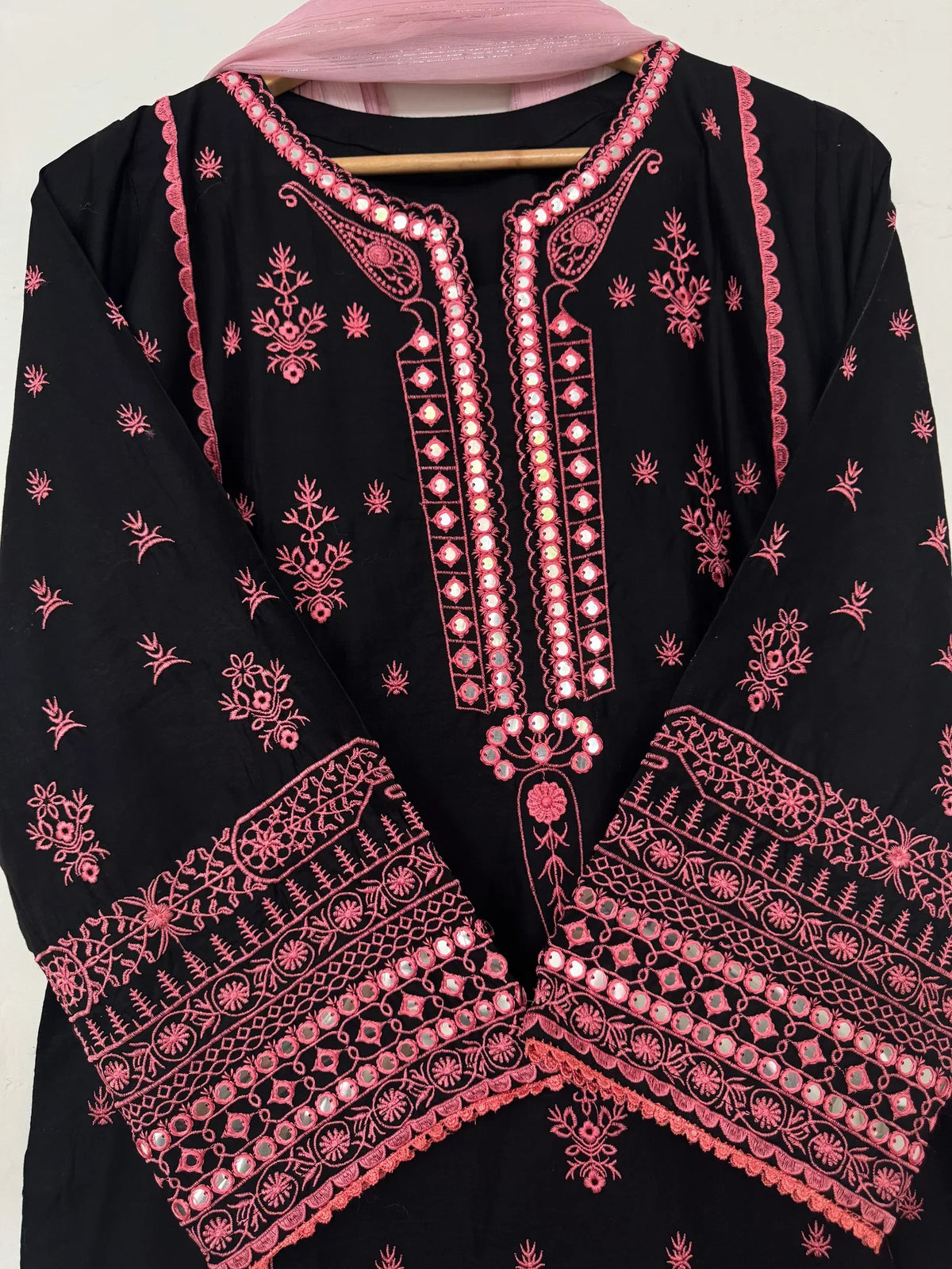 Noor-e-Phulkari embroidered cotton 2-piece by NAAZPOSH