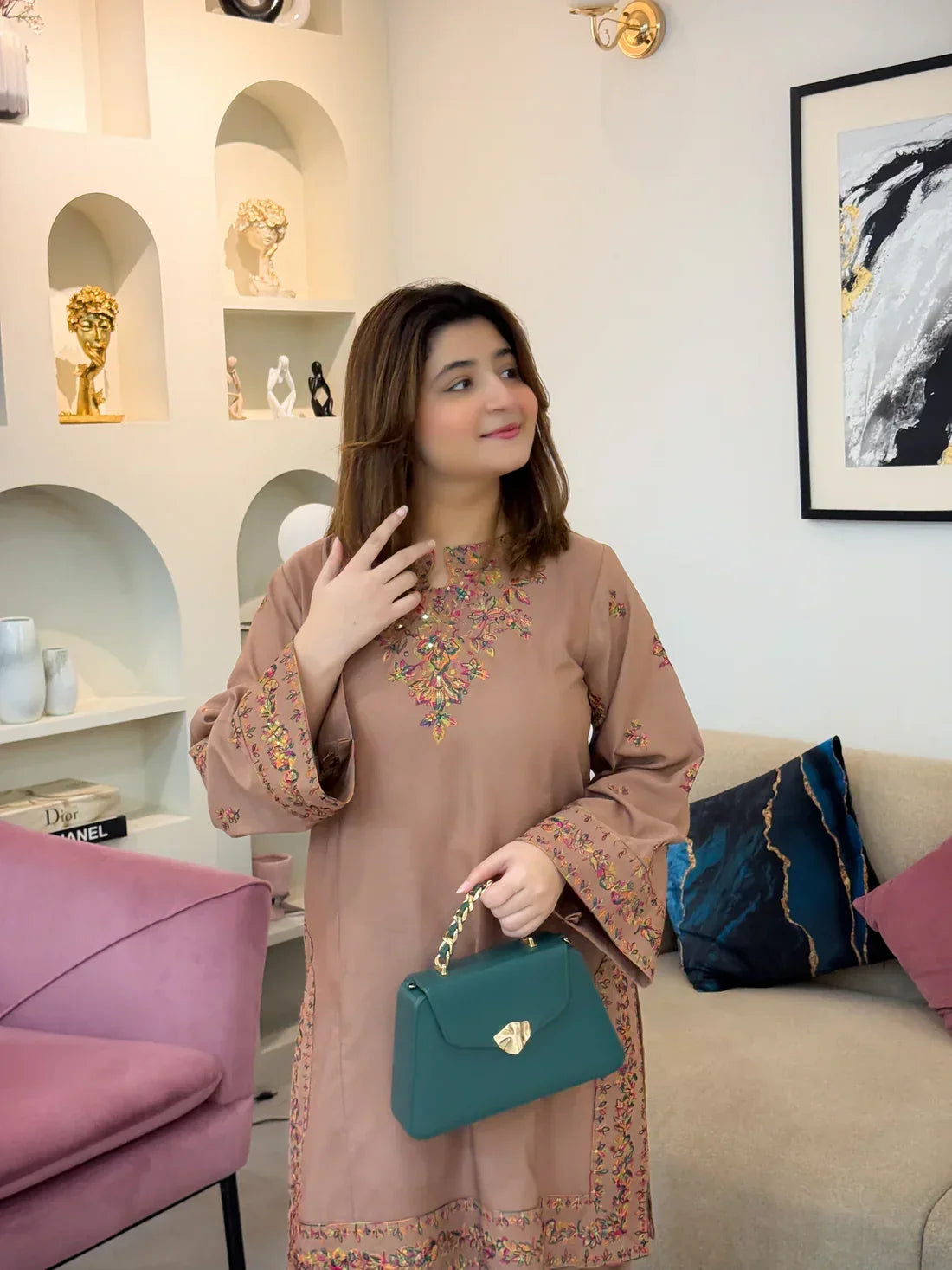 Mahpara embroidered cotton 2-piece by NAAZPOSH