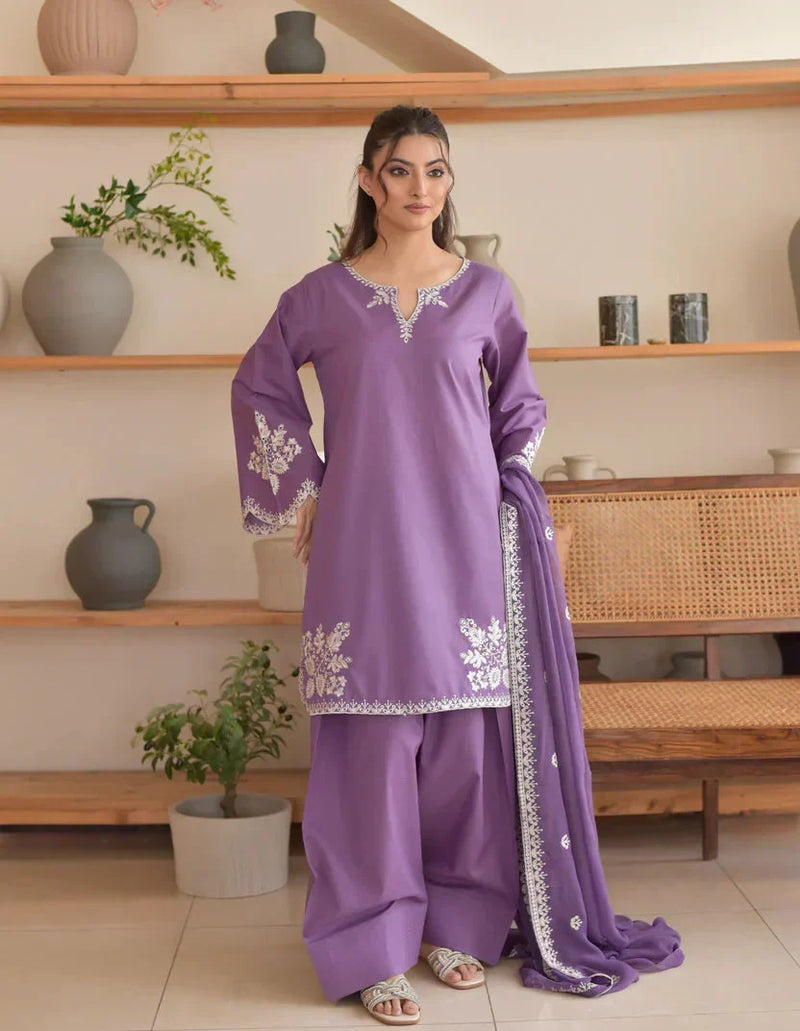 Lavender | Cotton 3-Piece