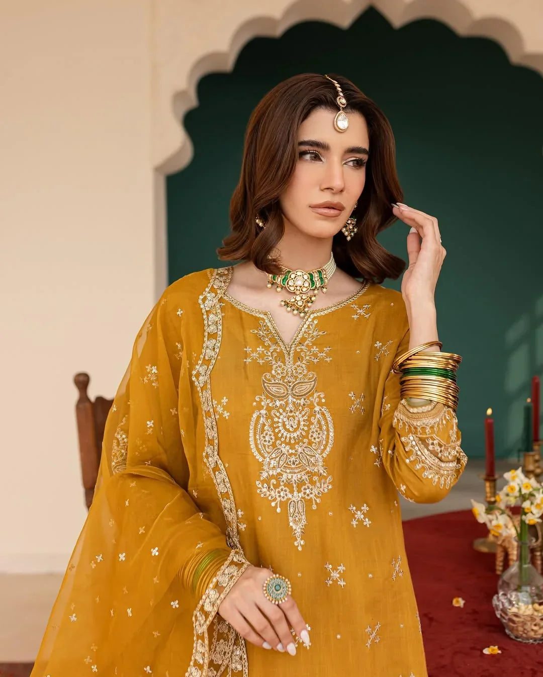Aroosh cotton 3-piece by NAAZPOSH
