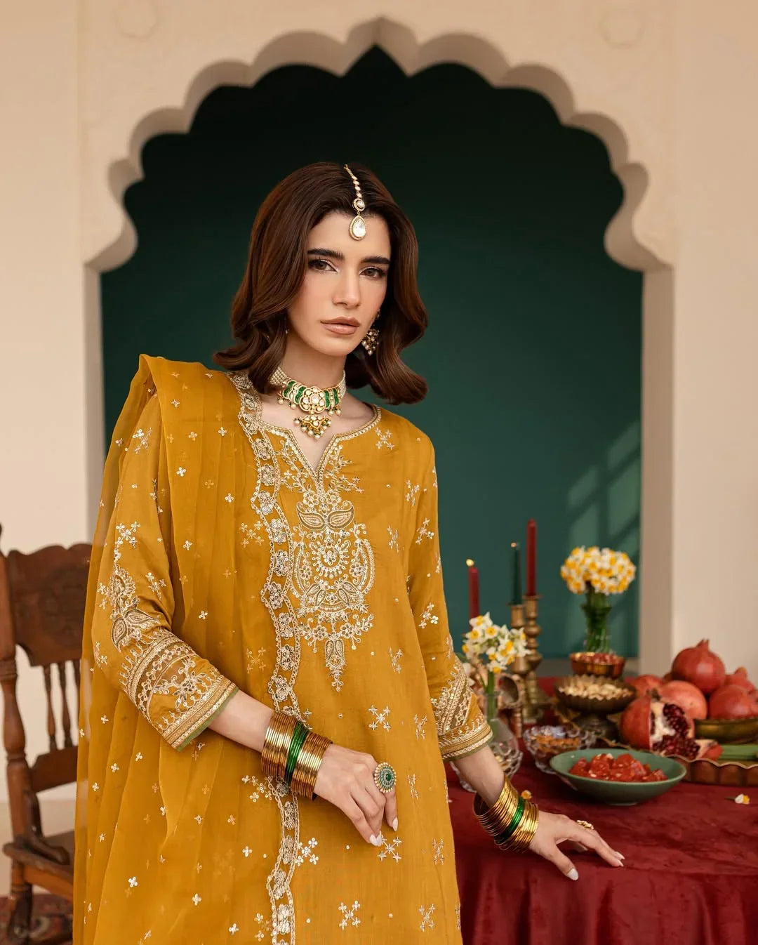 Aroosh cotton 3-piece by NAAZPOSH