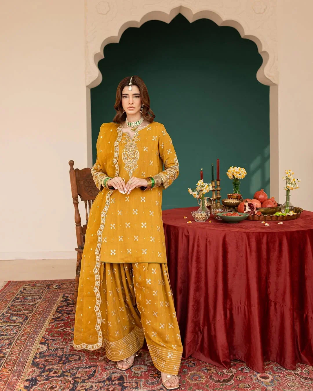 Aroosh cotton 3-piece by NAAZPOSH